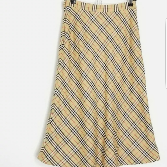 Vintage Burberry skirt size 4 - Picture 2 of 8
